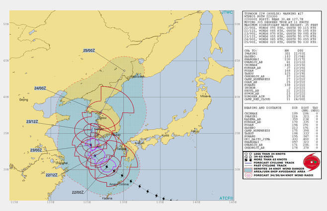 태풍 일본,미국,한국 예측 누가맞아야 나을까??? | 인스티즈