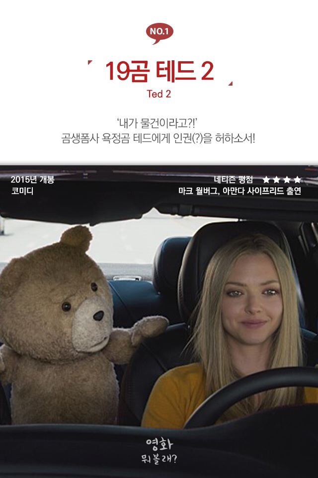 아만다 사이프리드가 출연한 영화들 | 인스티즈