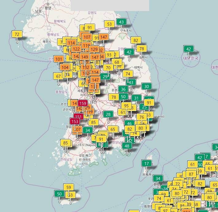 5월 3일 수요일 전국 미세먼지 예보 | 인스티즈