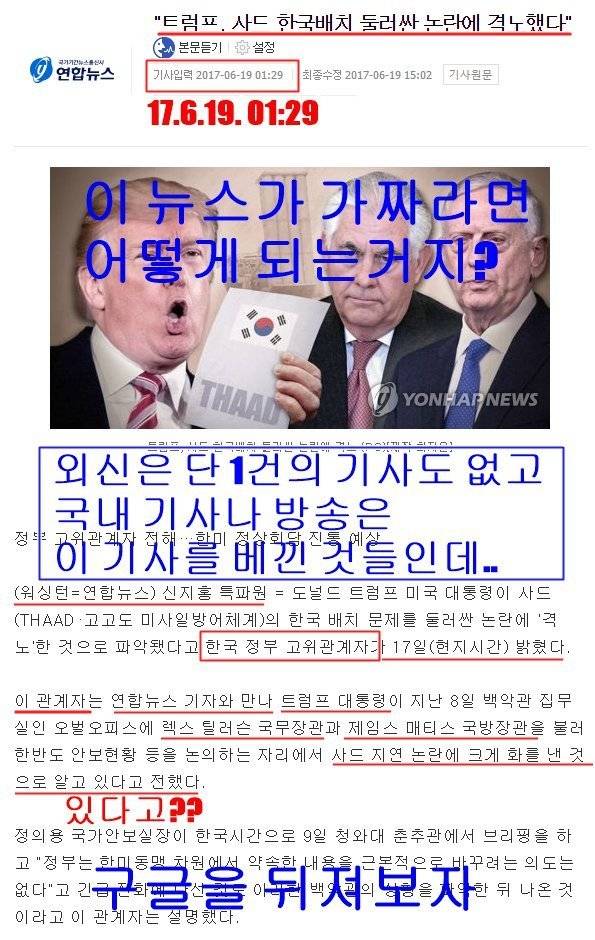 국내 언론이 트럼프 격노 가짜 뉴스를 생산하는 과정.jpg | 인스티즈