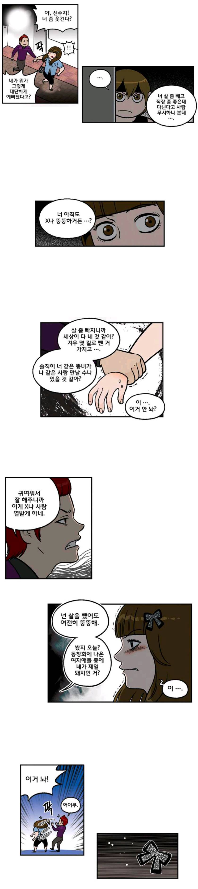 뚱뚱한 여자들이 받는 시선들.jpg | 인스티즈