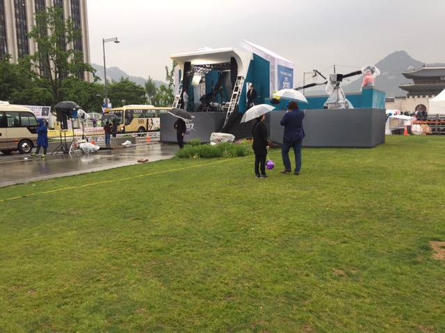 광화문인데 mbc 앞 아무도 없음 ㅋㅋㅋ | 인스티즈