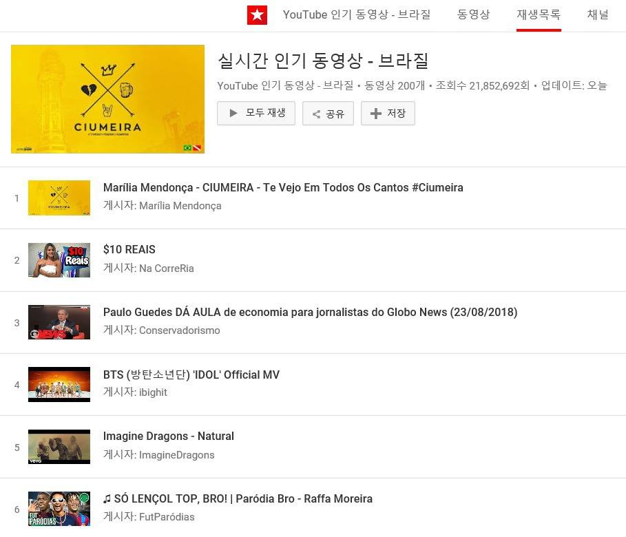 방탄소년단 뮤비 상황 | 인스티즈