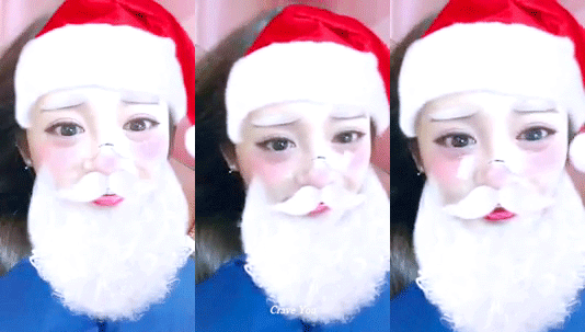 크리스마스기념 스노우어플 산타결경이 | 인스티즈