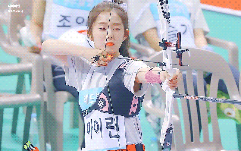 양궁여신 아이린.gif | 인스티즈