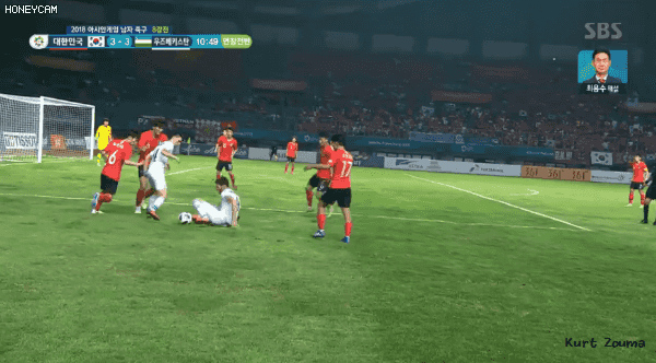 퇴장 당하는 우즈벡 | 인스티즈