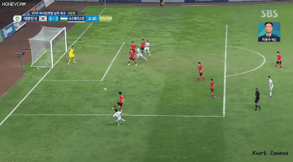 위험했던 우즈벡의 공격 | 인스티즈