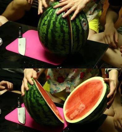 수박에 농락당한 아이돌.jpg | 인스티즈