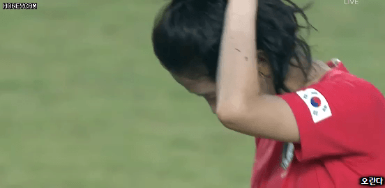 경기종료후 눈물흘리는 이민아.gif | 인스티즈
