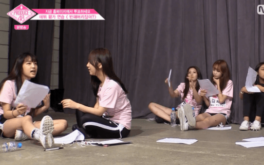 [프로듀스48] 너무 늦게 나온 예나와 쥬리의 케미 | 인스티즈