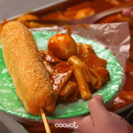 핫도그 떡볶이.gif | 인스티즈