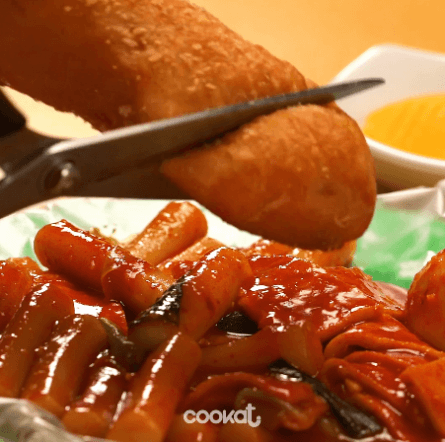 핫도그 떡볶이.gif | 인스티즈