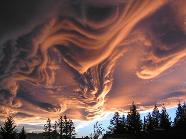 지구 종말의 순간 같은 신기 방기 구름들 | 인스티즈