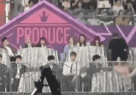 프로듀스48- 마지막에 채연이 호명될때 배윤정 쌤 반응 (저화질 주의) | 인스티즈