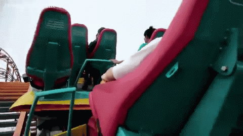 롤러코스터 고소공포증주의.gif | 인스티즈