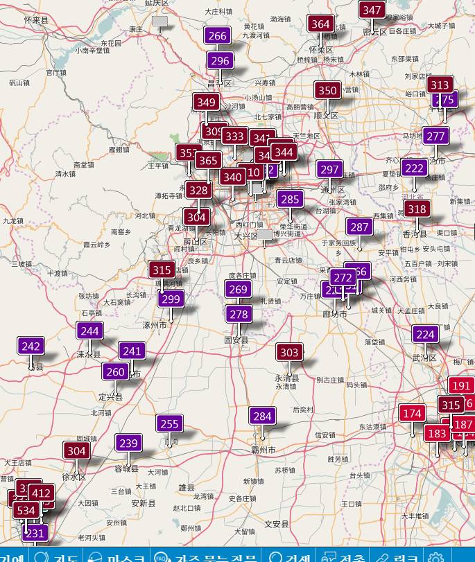 수준이 다른 중국의 미세먼지상황 | 인스티즈