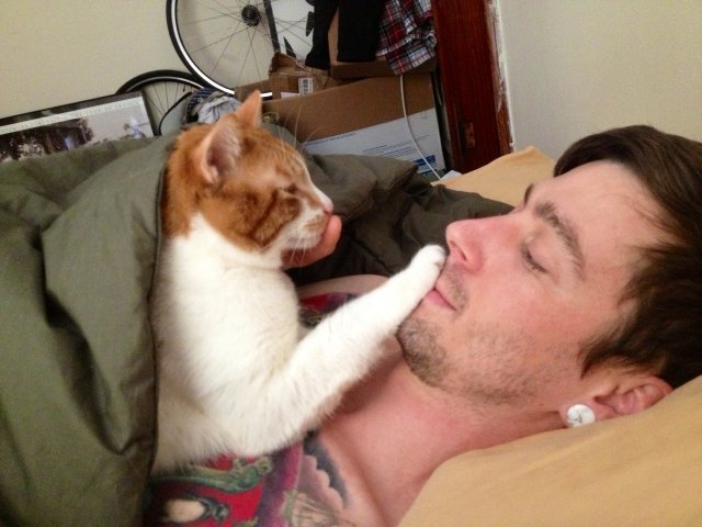 감히 나에게 뽀뽀를 하려는거냥?!! | 인스티즈