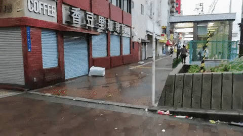 일본 상륙한 태풍 제비의 위력 | 인스티즈