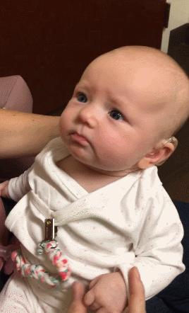 태어나서 처음으로 소리를 듣게 된 아이 | 인스티즈