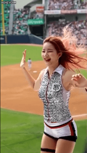 치어리더 김진아.gif | 인스티즈