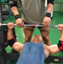 벤치프레스 100kg 15회로 워밍업하는 연예인.gif | 인스티즈