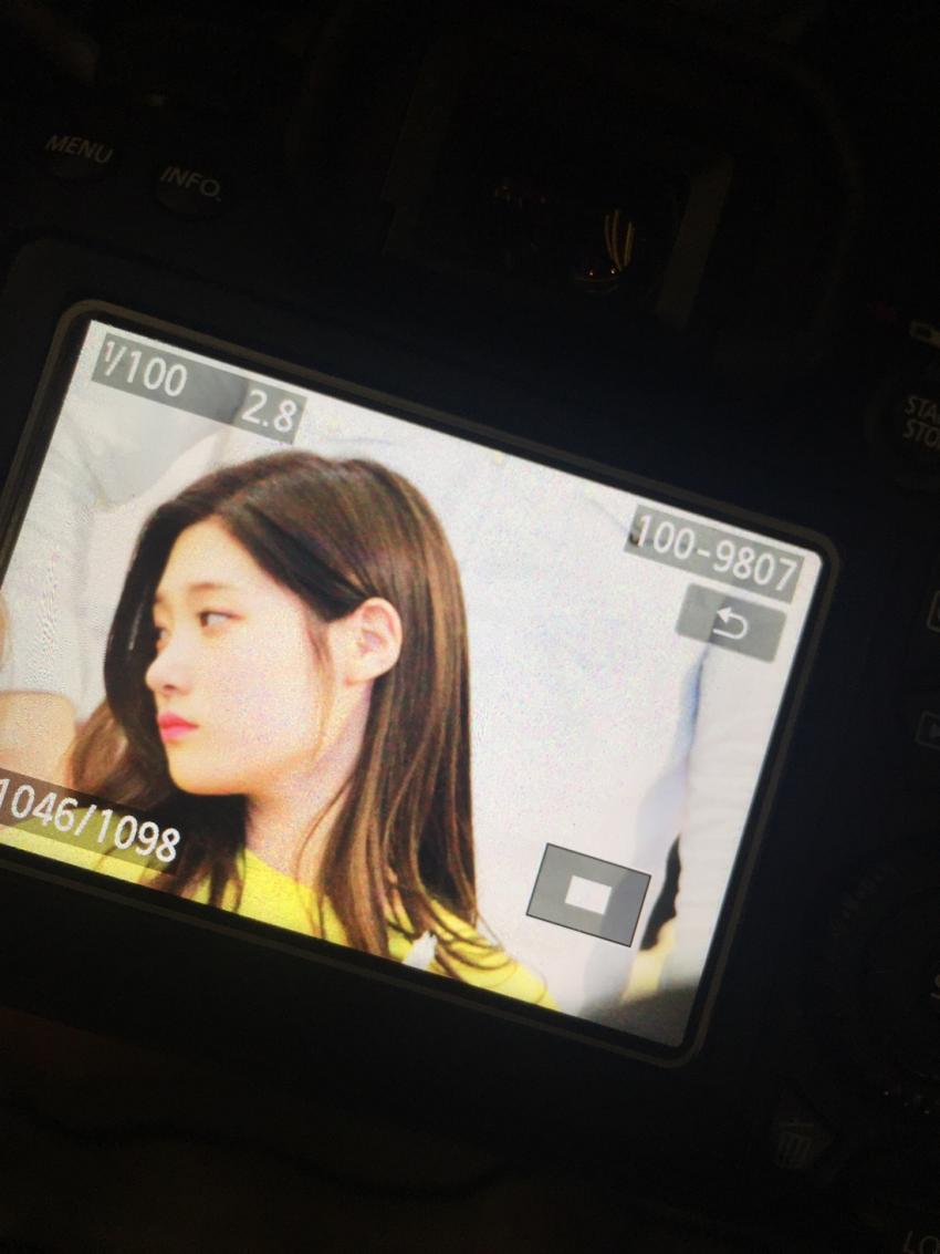 오늘자 영등포 팬싸인회 정채연 feat 소미 | 인스티즈