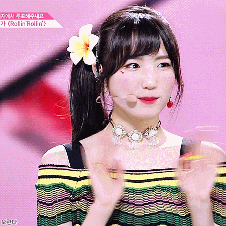 180817 프로듀스48 시로마 미루, 혼다 히토미.gif | 인스티즈