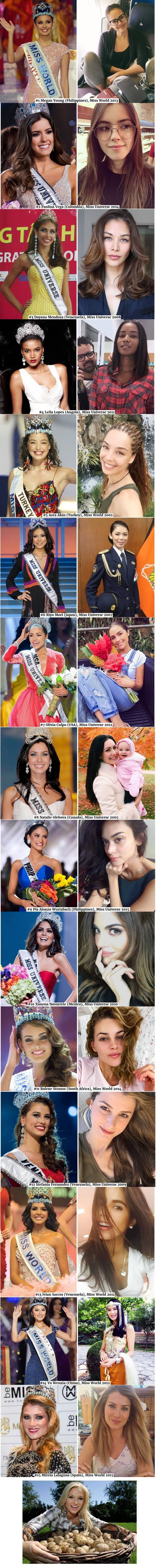 미인 대회 우승자들의 일상샷 | 인스티즈