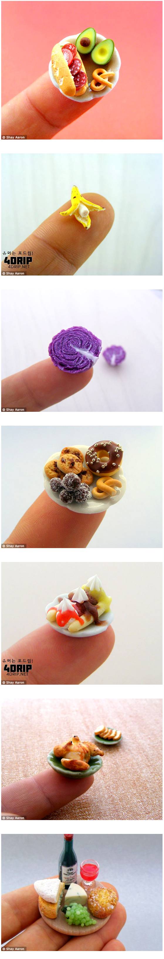 먹고싶은 음식미니어처.jpg | 인스티즈
