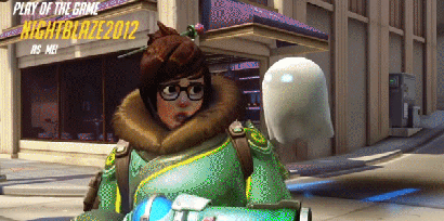 [오버워치] 메이 최고의 (수치) 플레이.gif (숭함주의) | 인스티즈