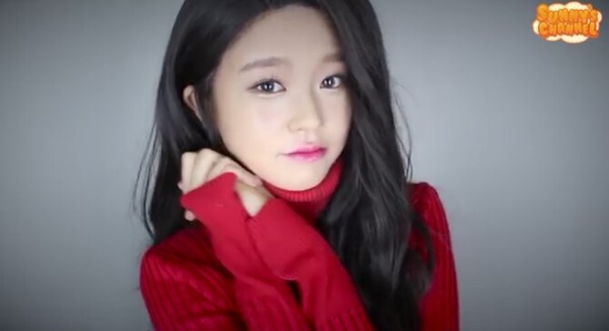 걸그룹 메이크업 따라하는 여자 | 인스티즈