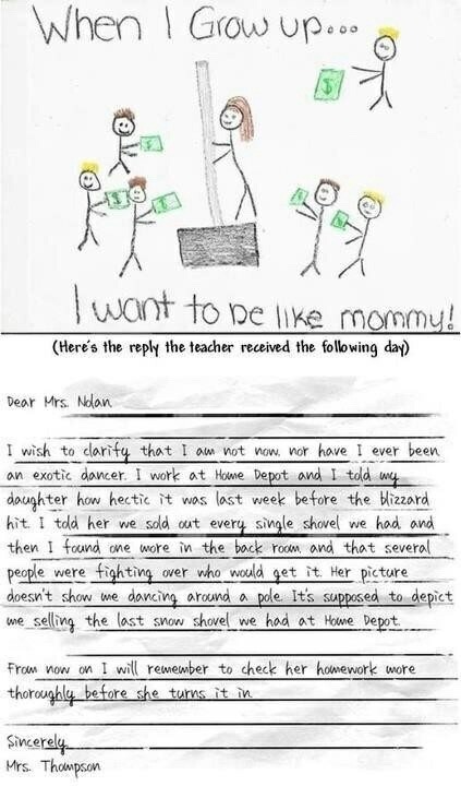 선생님이 오해한 엄마의 직업 | 인스티즈