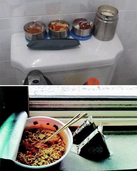 화장실서 혼자 밥먹는 대학생들 | 인스티즈