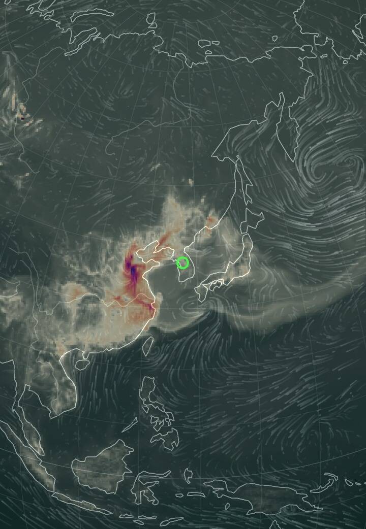 지구상에서 몇 안되는 미세먼지가 가장 심한 구역ㅎ | 인스티즈