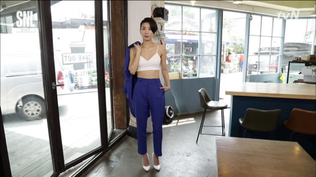 [SNL코리아] 서있는거 좋아하고 과묵한 여자 | 인스티즈