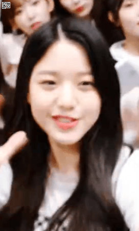 아이즈원 v앱 막내 장원영 .GIF | 인스티즈