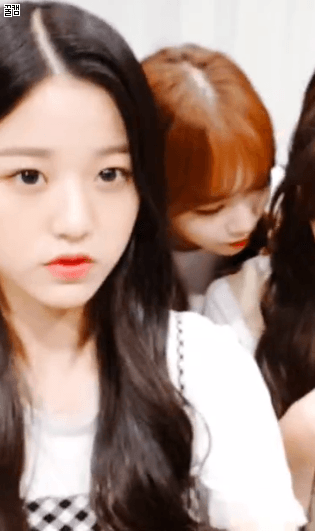 아이즈원 v앱 막내 장원영 .GIF | 인스티즈