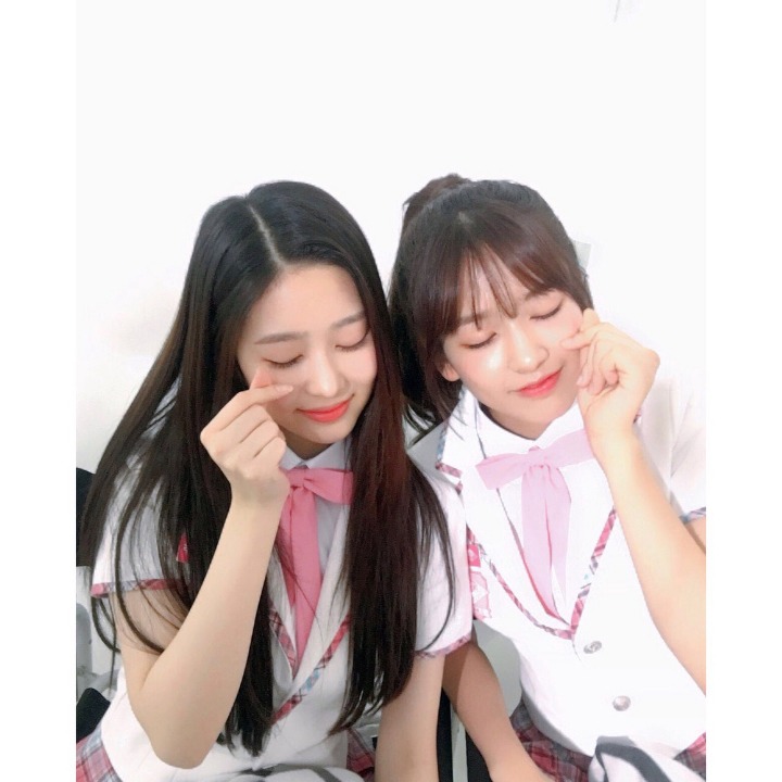 오늘자 아이즈원 인스타에서 유진이 | 인스티즈