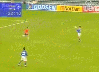 2001 칼스버그컵 대한민국 vs 노르웨이.gif | 인스티즈