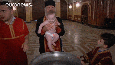 러시아식 유아세례 ㄷㄷ | 인스티즈