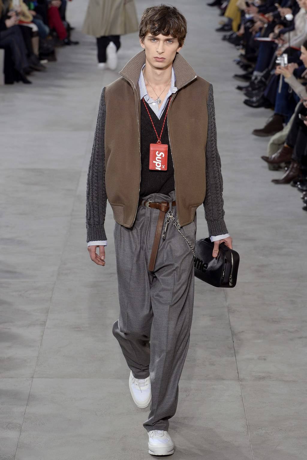 [루이비통] Louis Vuitton 2017.18 F/W 남성복 컬렉션 (ft. 슈프림) | 인스티즈