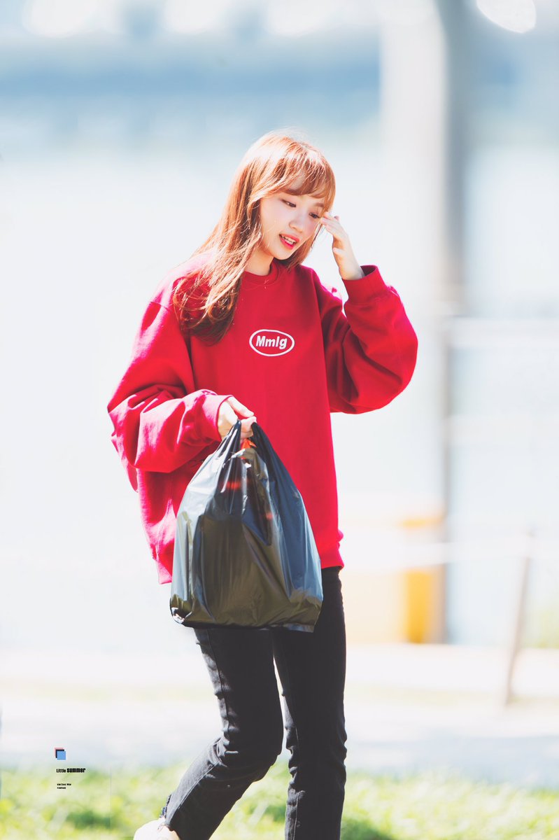 한강 나들이 다녀온 어제자 아이즈원 | 인스티즈