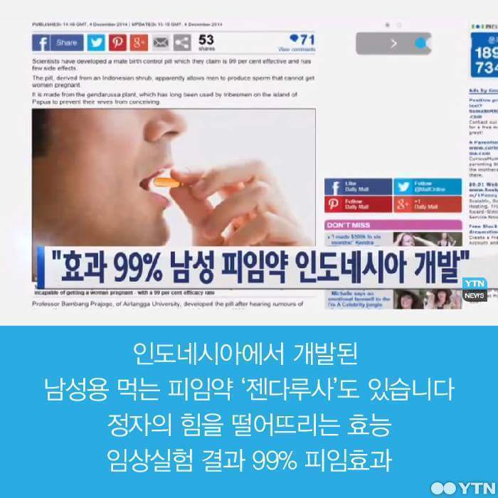 피임약 이제는 남자가 먹어야 할때 | 인스티즈