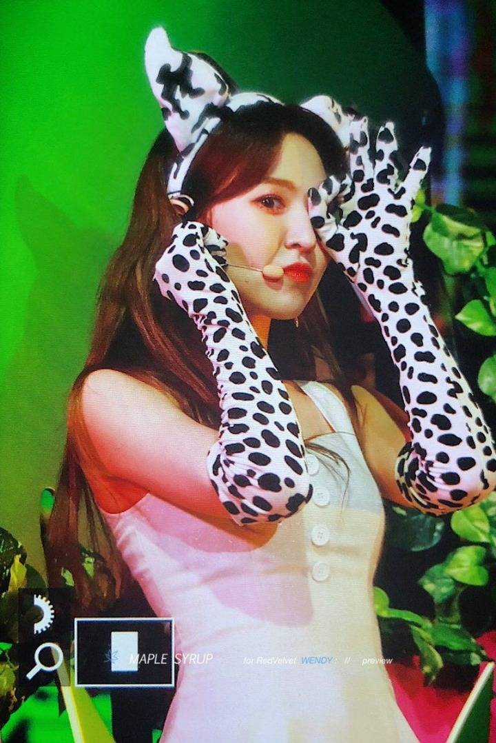 대만콘서트에서 오랜만에 앞머리 넘긴 레드벨벳 웬디 | 인스티즈