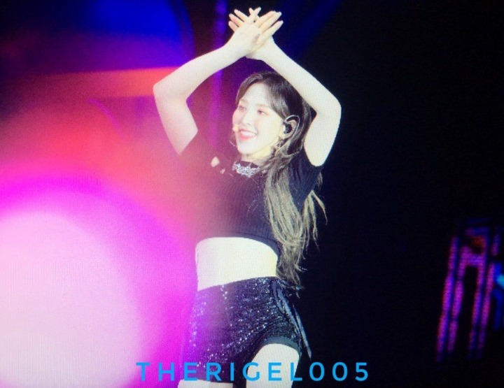 대만콘서트에서 오랜만에 앞머리 넘긴 레드벨벳 웬디 | 인스티즈