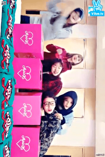 에이핑크 브이앱 카메라 세로모드에 대처하는방법 | 인스티즈