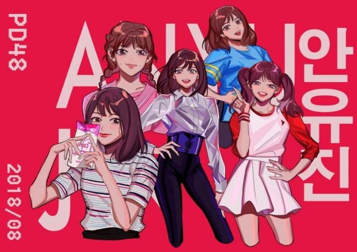 지금까지 본 아이즈원(IZ*ONE) 팬아트 모음.jpg (짱귀주의) | 인스티즈