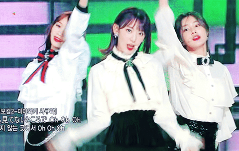 한국 아이돌 트레이닝 받은 일본 아이돌.gif | 인스티즈