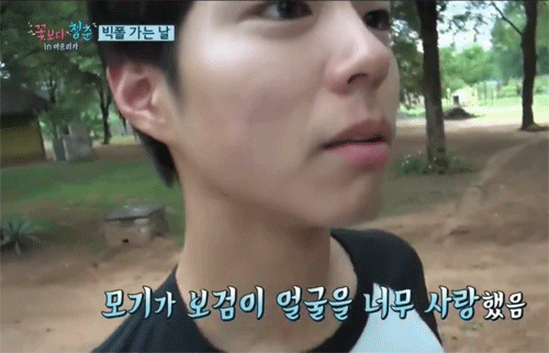 모기 물린 박보검.gif | 인스티즈