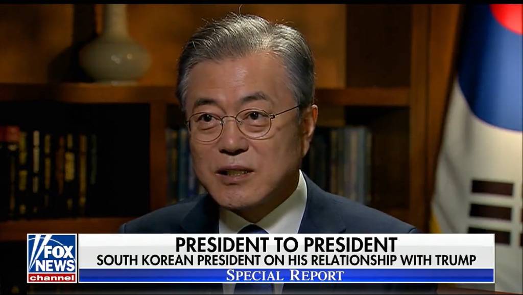 09.26 미국 폭스뉴스와 인터뷰한 문재인 대통령.jpg | 인스티즈